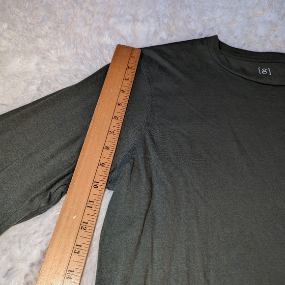 George Men's green long sleeve t-shirt - Picture 3 of 13